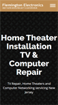 Mobile Screenshot of flemingtonelectronics.com